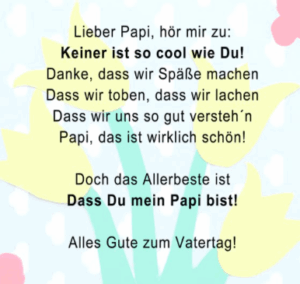 Danke Mama, danke Papa!