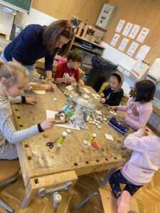 Weihnachtsstimmung in der 1b