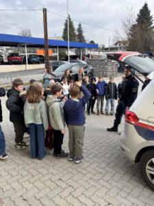 Besuch bei der Polizei Raaba